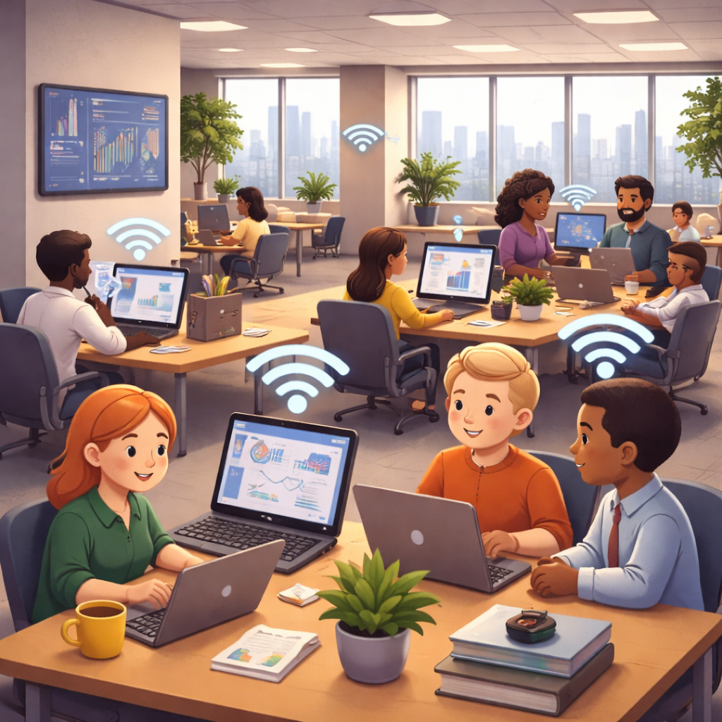 Office and Retail outlet temporary WiFi while waiting for fiber installation - 5G or LTE based