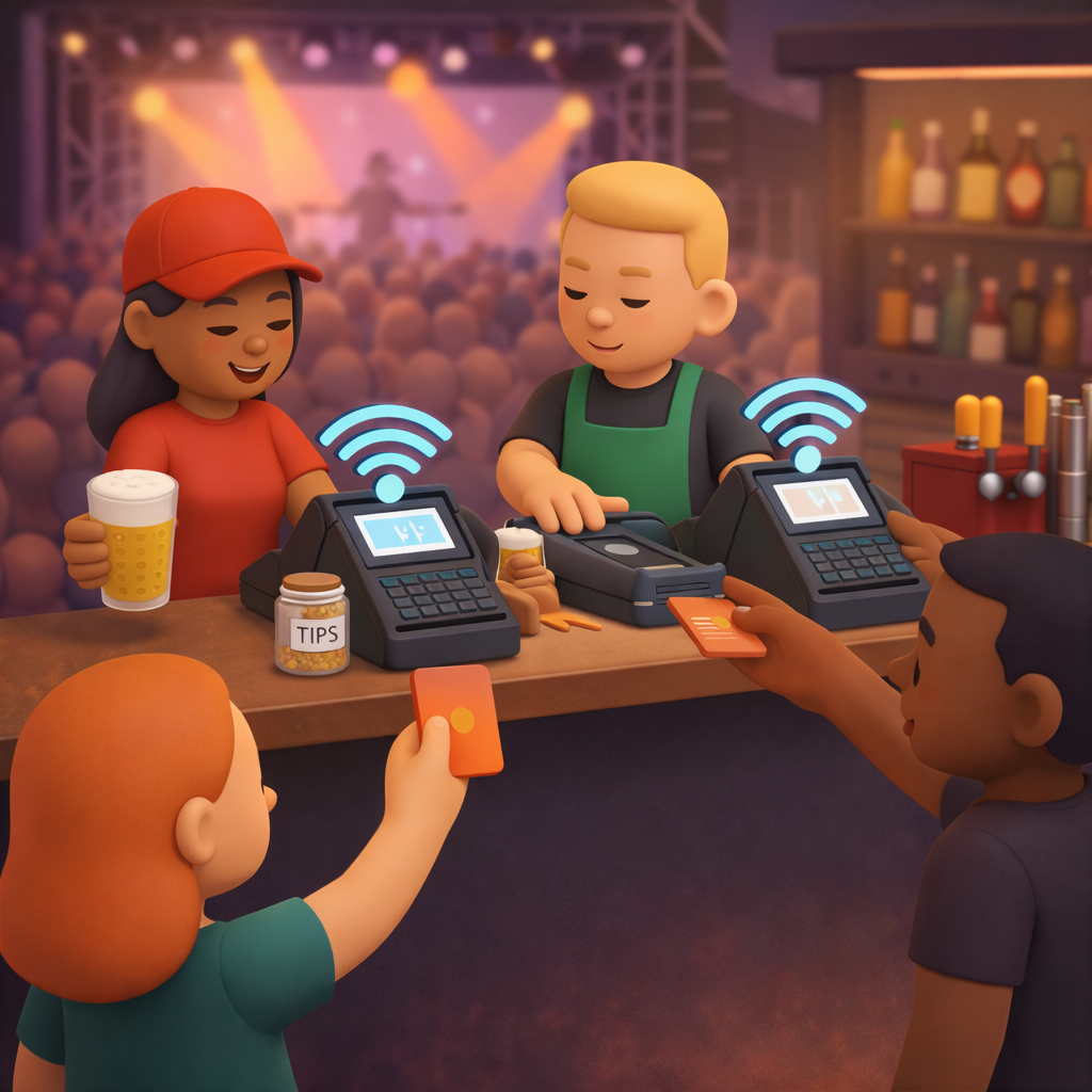 Point Of Sale and ticketing WiFi solutions