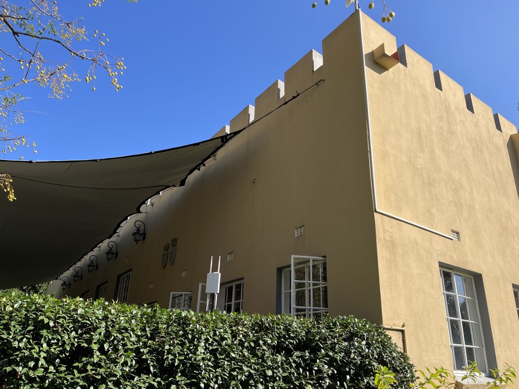 WiFi setup at an event at Chartwell North Hotel